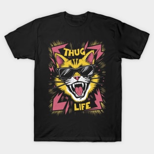 Cat Thug Life T-Shirt